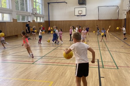 Týden basketbalu na ZŠ